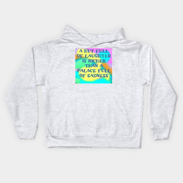 Beautiful Zen Quotes Kids Hoodie by MissTrees